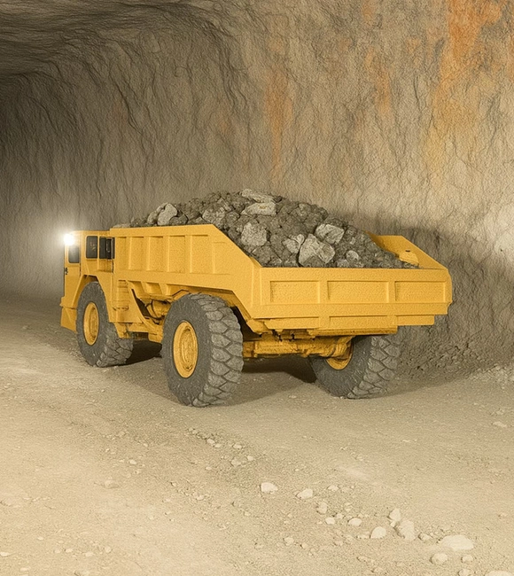 underground mining trucks