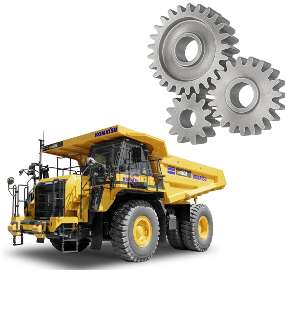 zapchasti dlya karernogo samosvala komatsu hd605