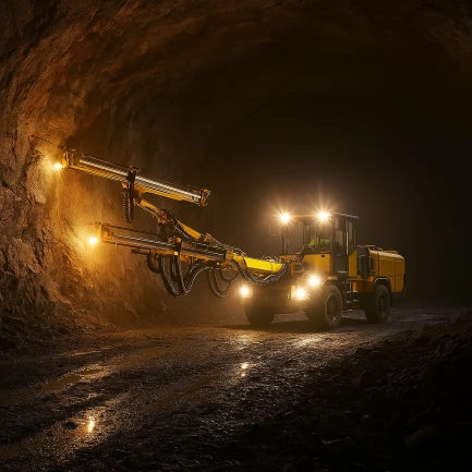 Underground mining equipment image