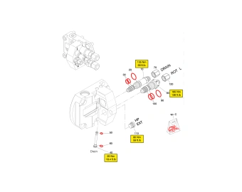 ensemble adaptateur de drainage et de pression montabert hc95 lm