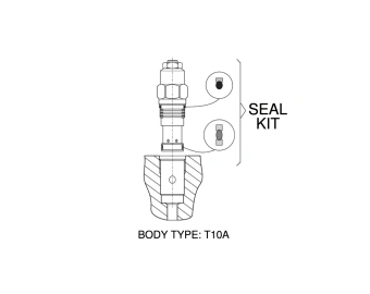77722593 kit de cartouches hydrauliques sandvik ds311