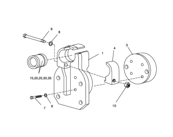 32532168 centreur avant sandvik dd210