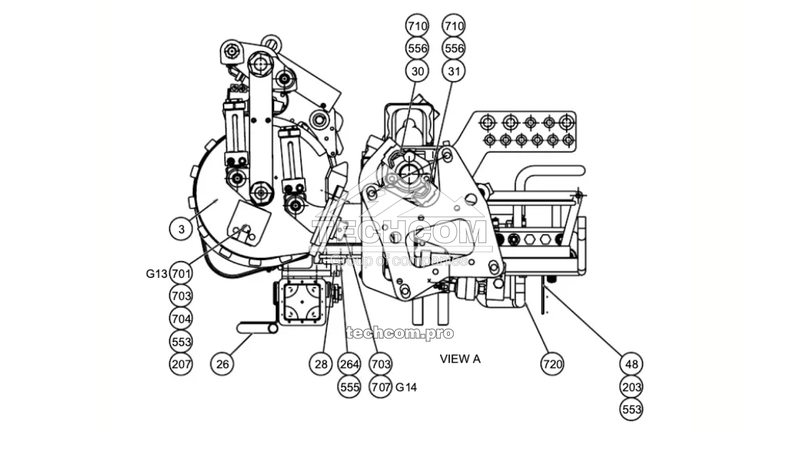 550 458 45 fF NSS Kit de tornillos – Sandvik DL2720