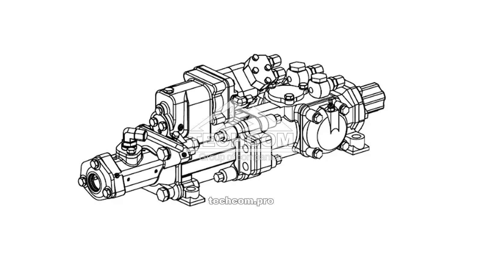 550 740 57 bb Hydraulic Rock Drill HL710-52 – Sandvik Tiger DG700