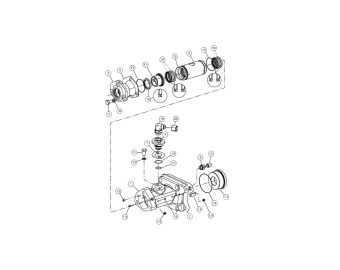 302 898 71 b ensemble de dispositif de rincage sandvik tiger dg700