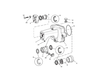 152 179 01 flushing device for rock drill hl510 lh sandvik dl230 5