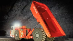 camion minier souterrain sandvik toro th430