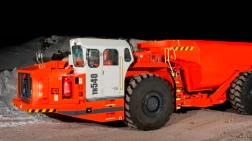 camion minier souterrain sandvik th540