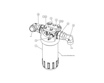 bg00824495 aa conjunto de filtro de transmision sandvik th540