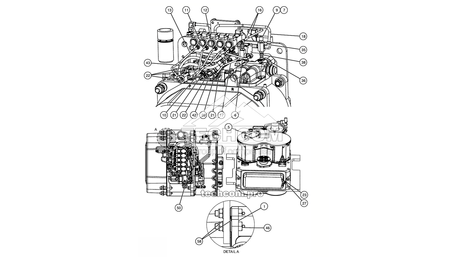 BG00488112 gG conjunto de caja de cambios – Sandvik TH540