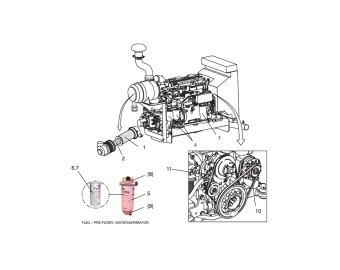 componentes de servicio del motor deutz bf4m2012 sandvik dd320