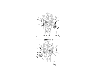 86661014 kit de graissage embarque montabert v2500