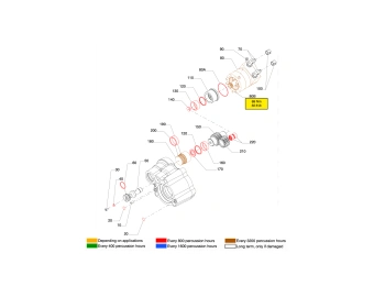motor hidraulico y engranajes – montabert hc170