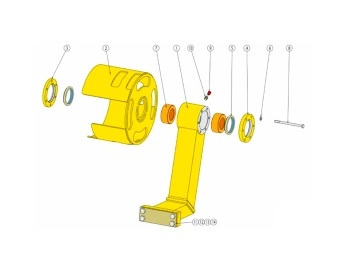 9111 4128 11 end piece atlas copco simba s7d 9111412811