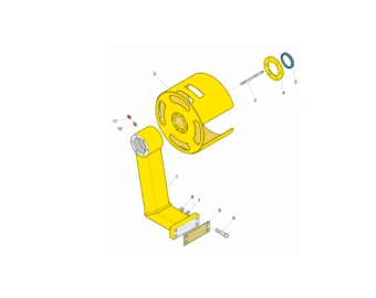 pieza terminal rhs10 atlas copco simba s7d