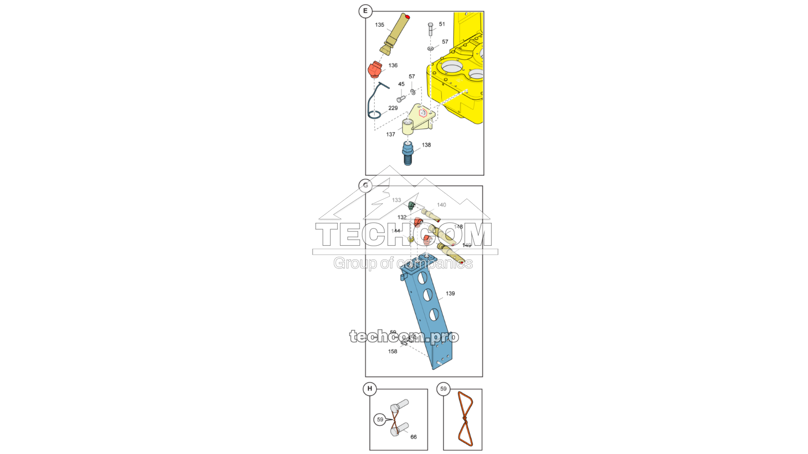 رأس دوران Epiroc DM45 2657922023