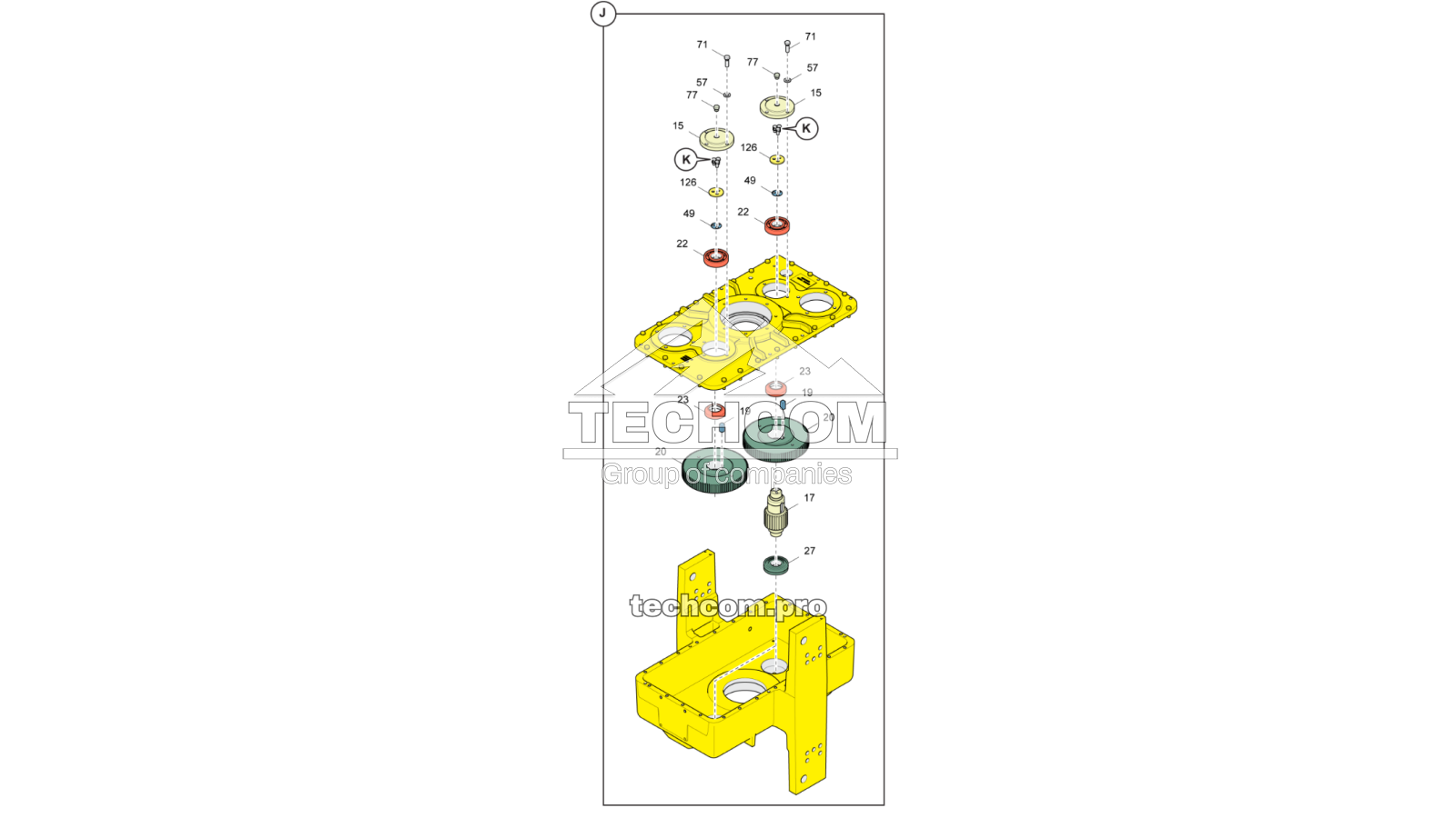 رأس دوران Epiroc DM45 2657922023