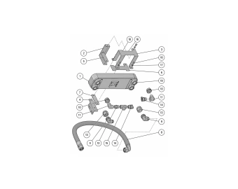 6008627 ensemble echangeur thermique boart longyear lm110