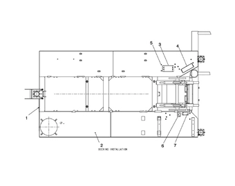 57761074 frame weldment main dm45