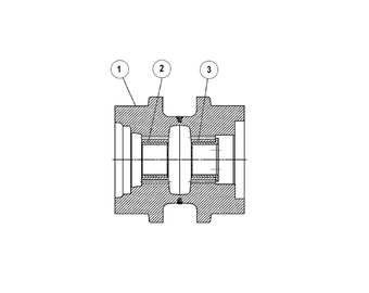 57457608 ensemble galet et roulements 2657457608