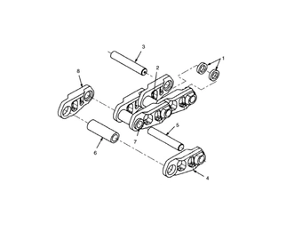 57563488 track link assembly 2657563488