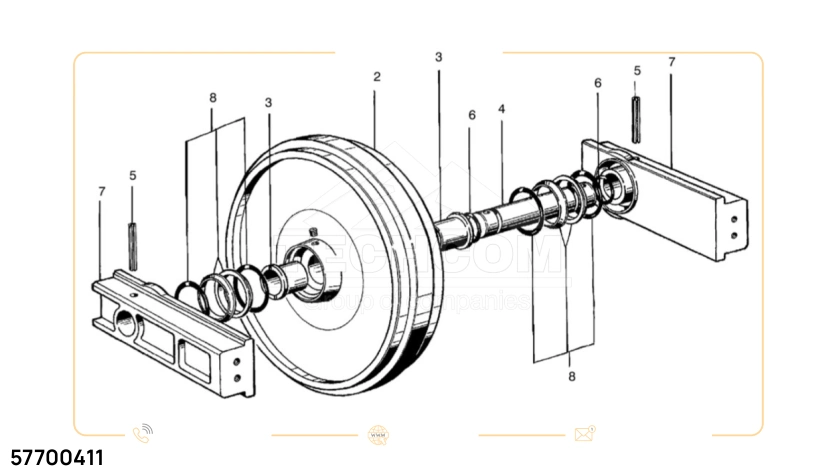 57700411-idler-assembly-with-bracket-2657700411