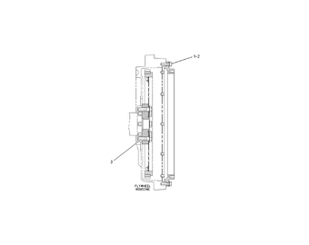 cat 117 0206 adaptador gp motor a transmision 1170206