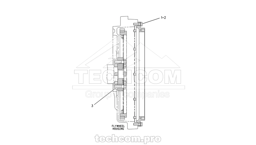 cat-117-0206-adapter-gp-engine-to-transmission-1170206