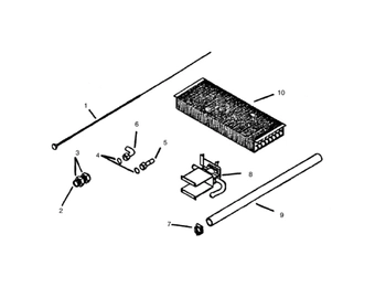 57554669 conjunto de serpentin de calefaccion 2657554669
