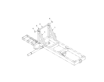 57615767 weldment mainframe dml 2657615767