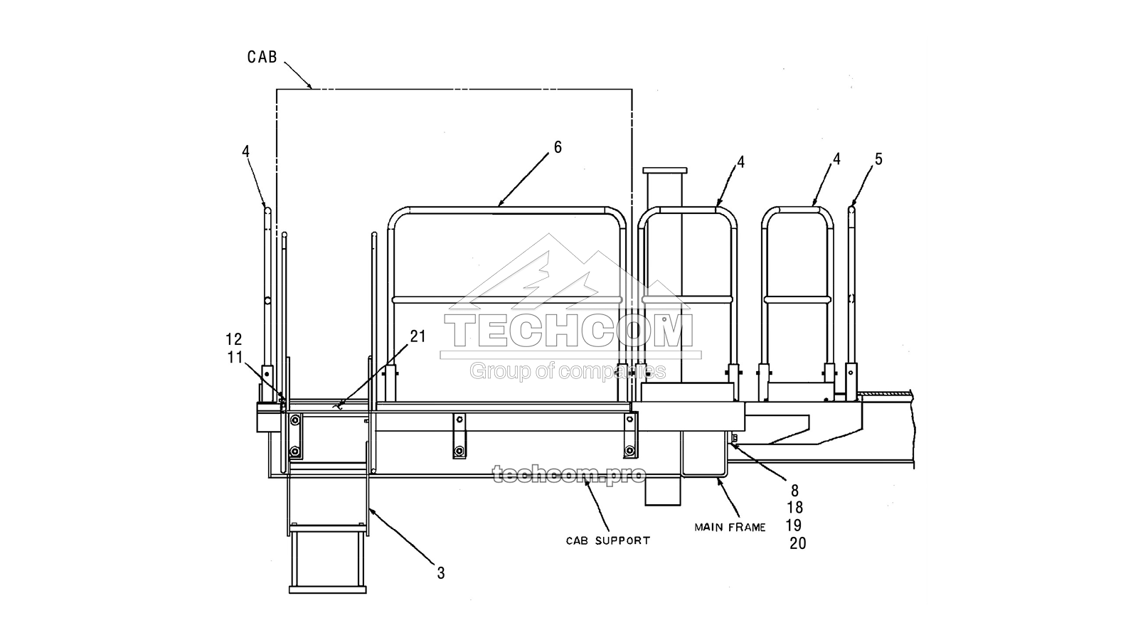 57713034 Ensemble de plateforme DML (265713034)