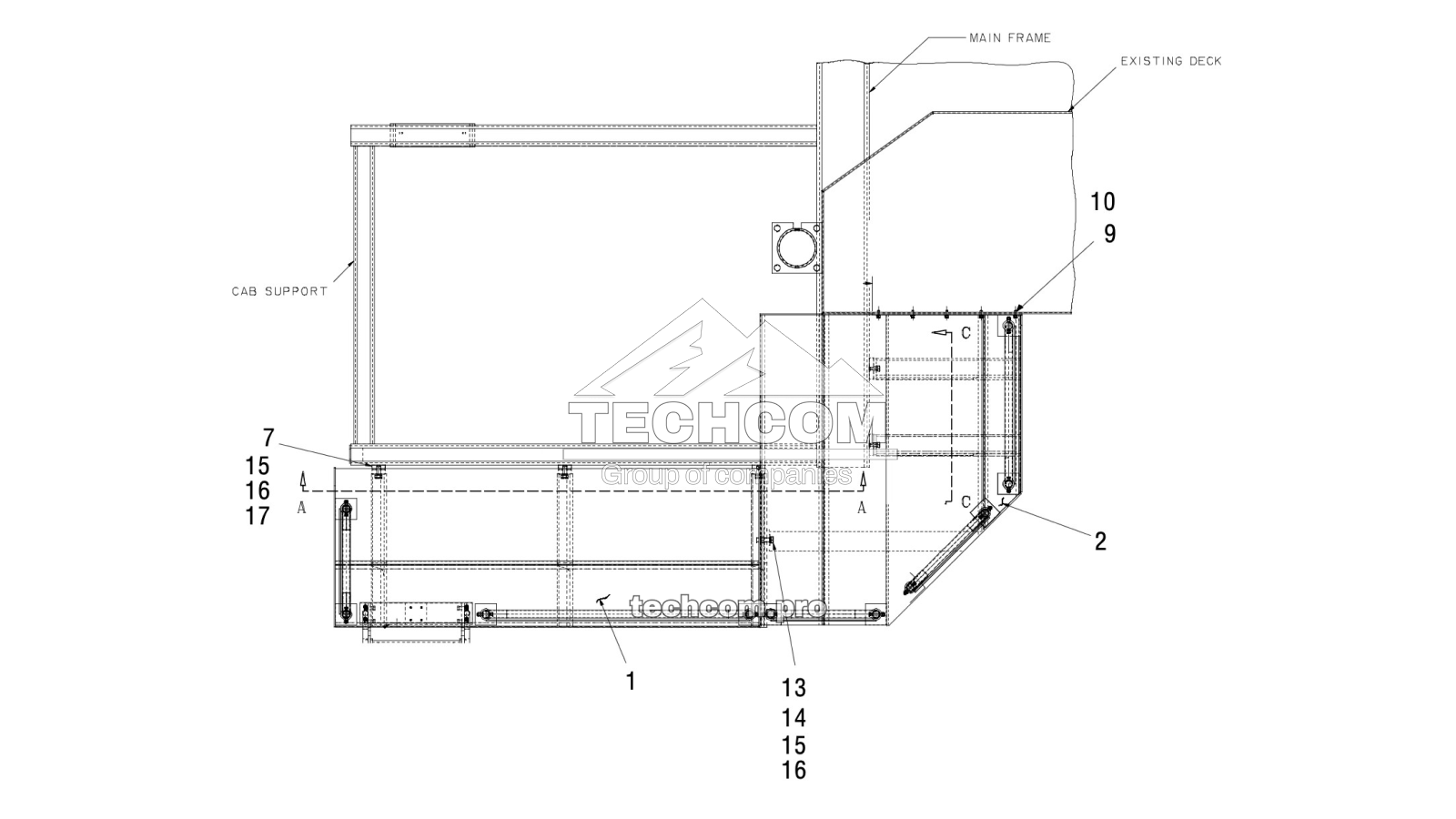 57713034 Ensemble de plateforme DML (265713034)