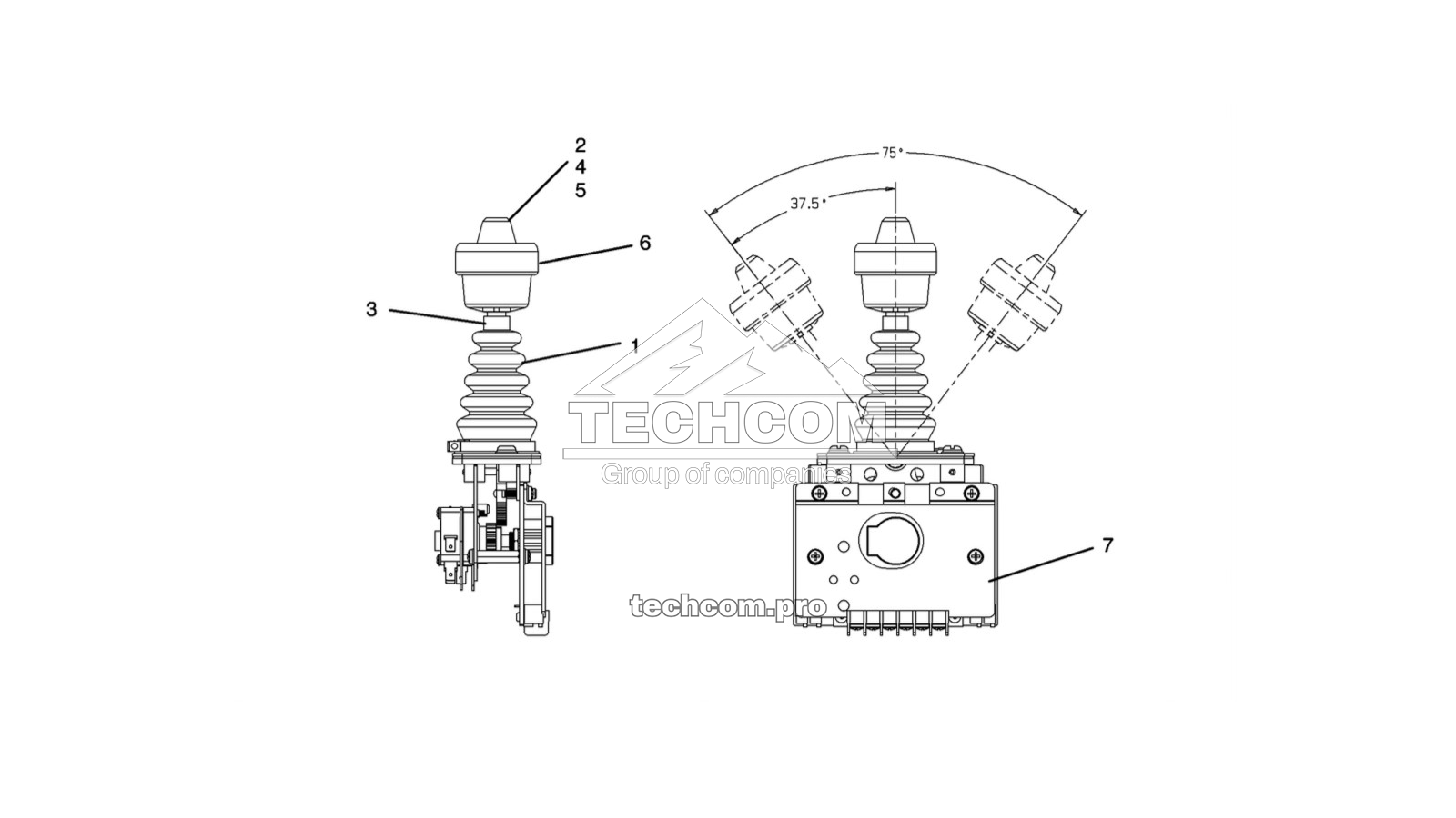 57389561 Contrôleur de pompe DM45 (2657389561)
