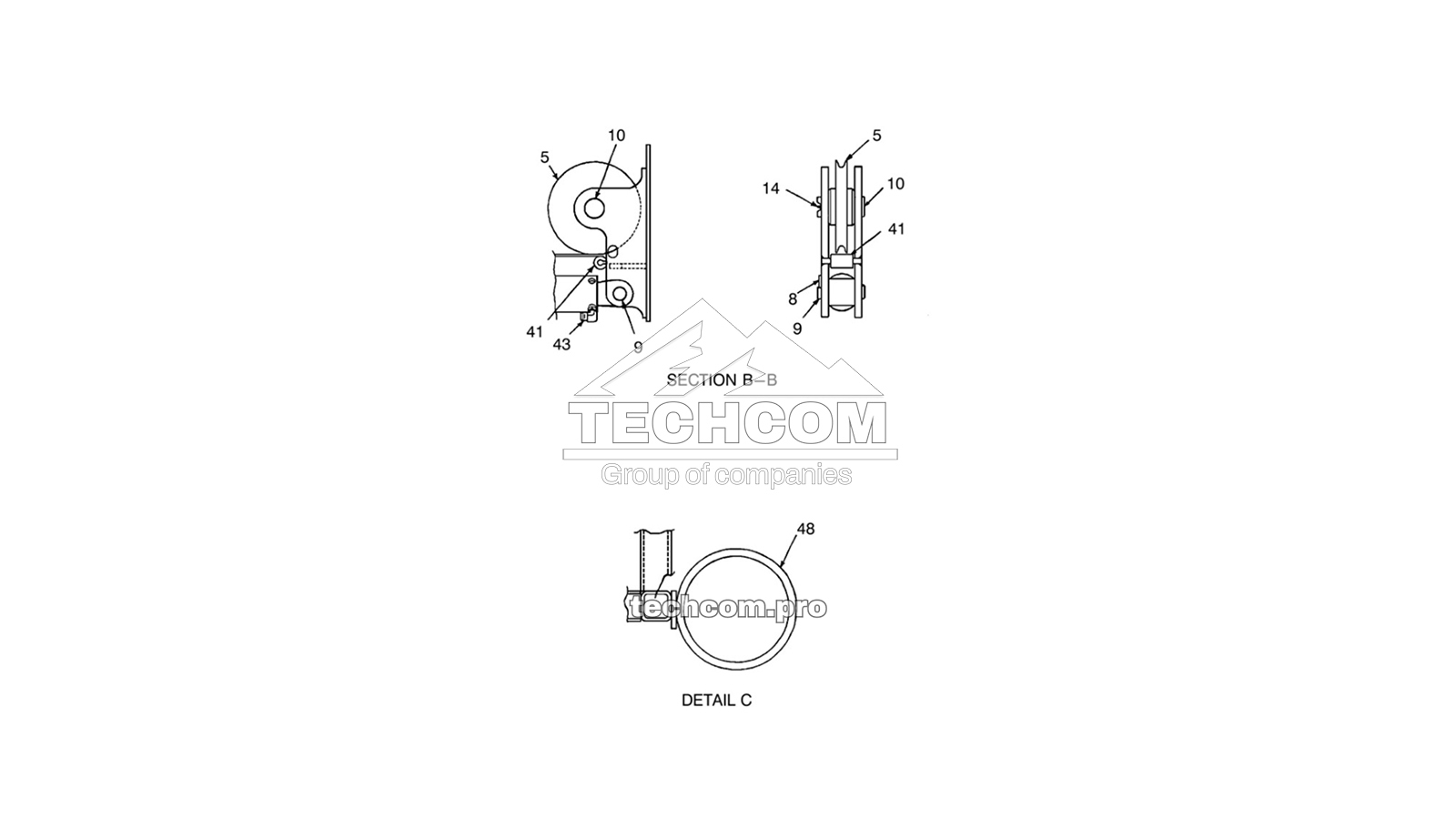 57518441 TOWER, COMMONS, ASSM DM45 (2657518441)