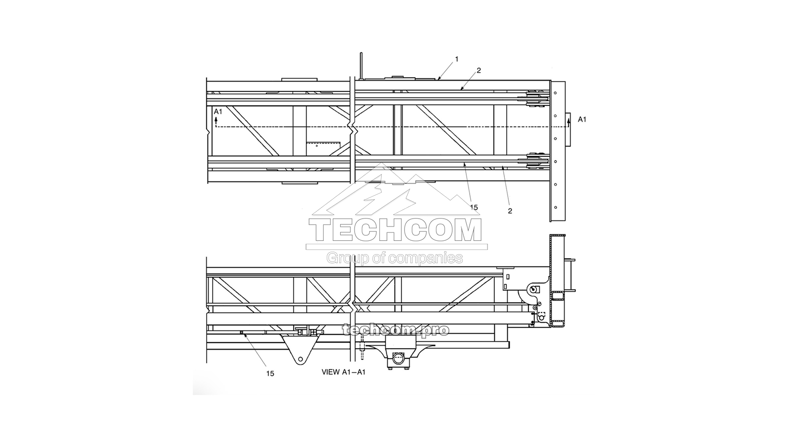 57518466 CONJUNTO DE TORRE, ELEMENTOS ÚNICOS, 30 FT DM45 (2657518466)