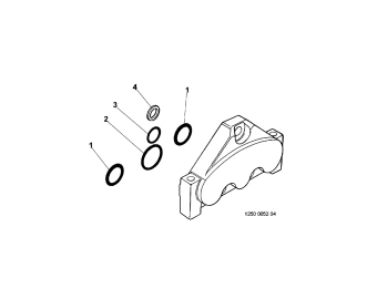 3217 9834 51 couvercle verrou pour epiroc boomer 281 3217983451