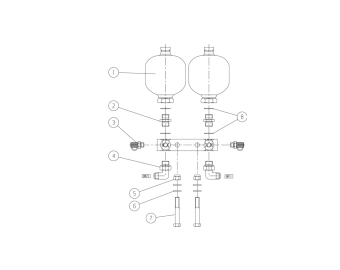 connection set accumulator for epiroc boltec lc