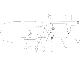 sistema hidraulico de frenos para epiroc boltec lc