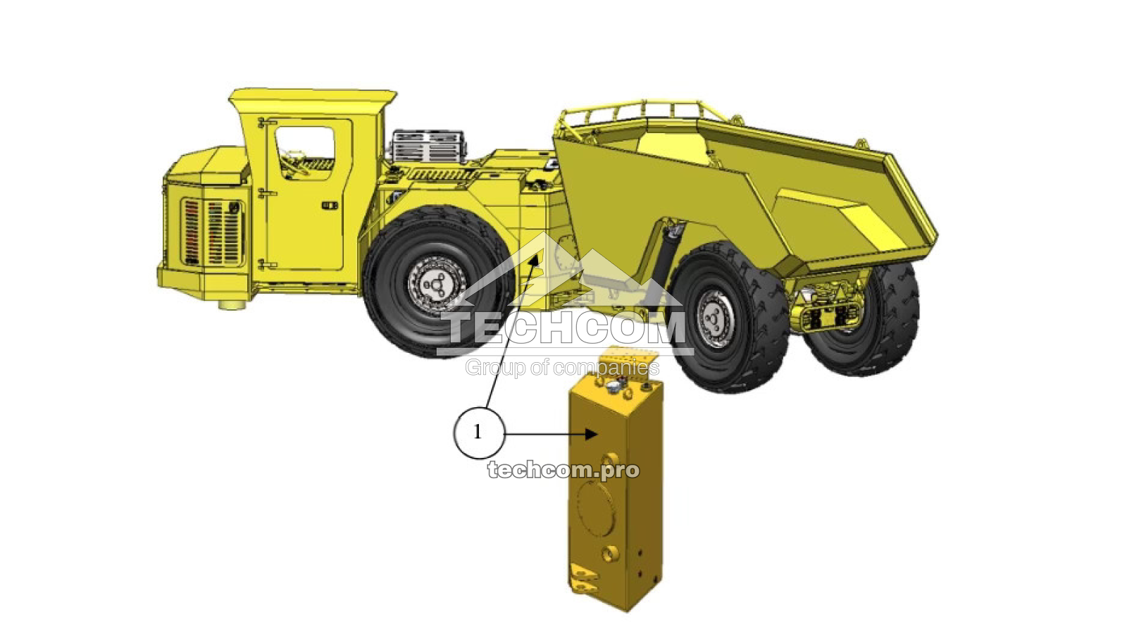 Fuel Tank for Aramine T1601C