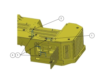 footboard handle aramine t1601c