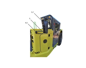 espejos exteriores (opcional) aramine t1601c
