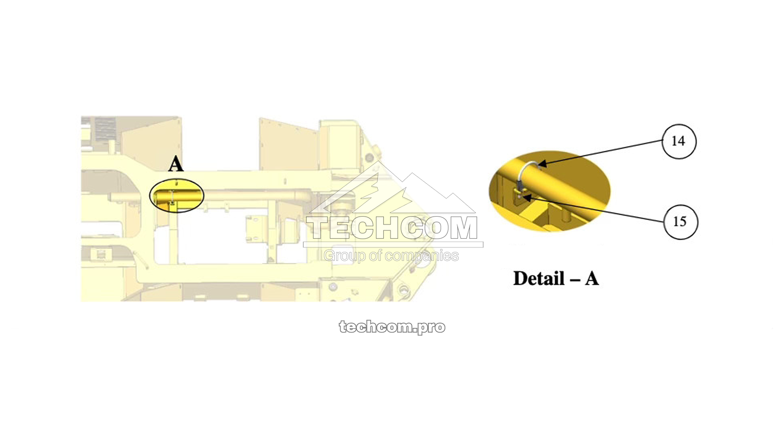 Монтаж маслобака Aramine T1601C