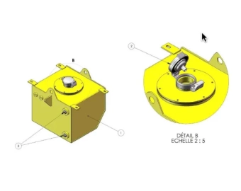 aramine l130d fuel tank assembly 50 l