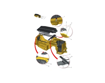 cp22090001 bastidor del motor aramine l350d