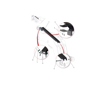 cp22090011 plaque de protection du verin aramine l350d