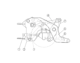 29560115 chassis avant sandvik toro 1400