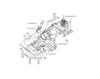 sandvik toro th320 gearbox ventilation and hydraulic fittings