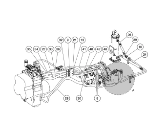 sandvik toro th320 el sistema hidraulico y de transmision