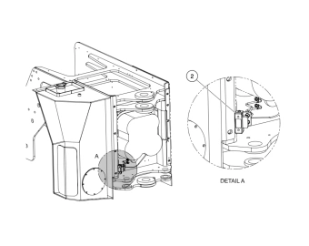 sandvik toro th320 ensemble de l indicateur visuel de niveau