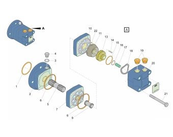 4350 2542 00 motor hidraulico dhr 48 h 4350254200